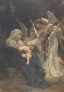 Adolphe William Bouguereau Song of the Angels (mk26) oil painting